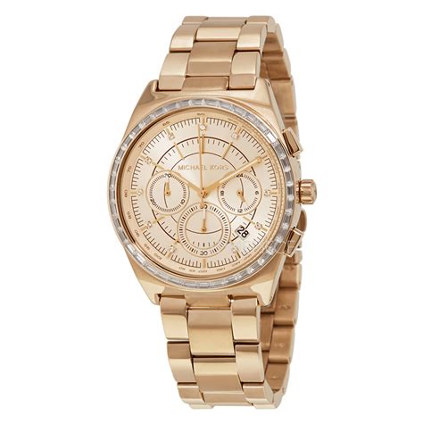 michael kors vail rose gold watch|Michael Kors MK6421 Women's Vail Chronograph Stainless Steel .